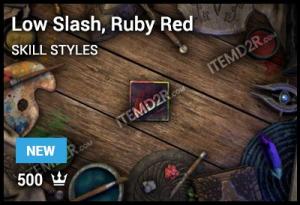 Low Slash, Ruby Red