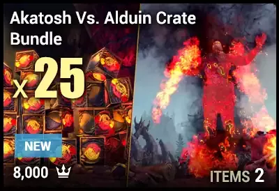Akatosh Vs. Alduin Crate Bundle