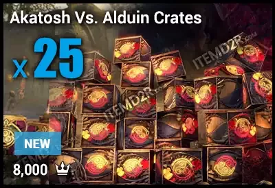Akatosh Vs. Alduin Crates x 25