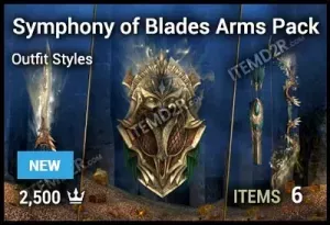 Symphony of Blades Arms Pack