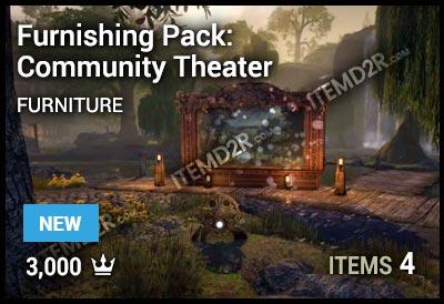 Furnishing Pack: Community Theater