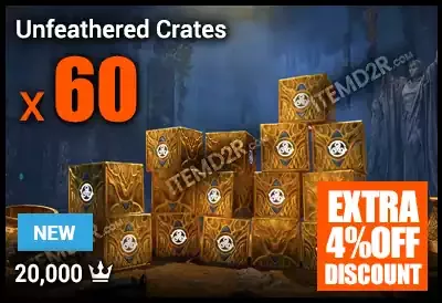 Unfeathered Crates x 60