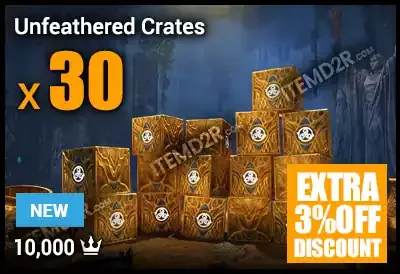 Unfeathered Crates x 30