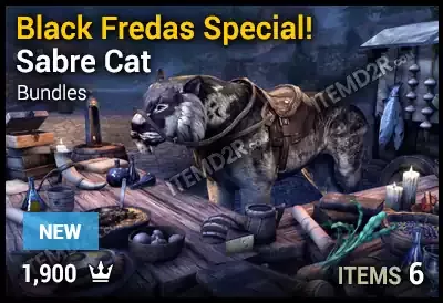 Black Fredas Special!Sabre Cat