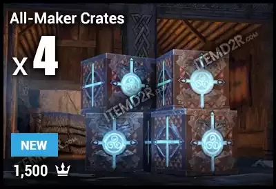 All-Maker Crates x 4