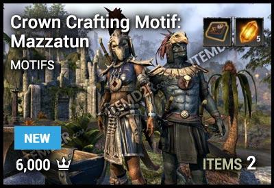 Crown Crafting Motif: Mazzatun