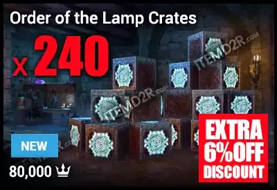 Order of the Lamp Crates x 240
