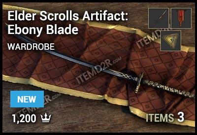 Elder Scrolls Artifact: Ebony Blade