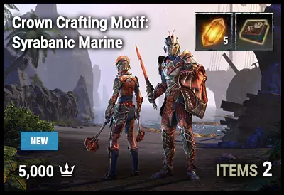 Crown Crafting Motif: Syrabanic Marine