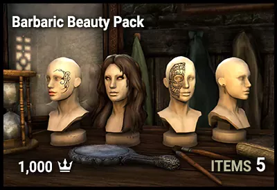 Barbaric Beauty Pack