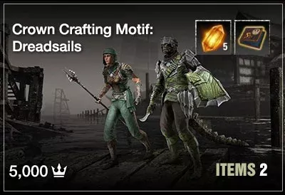 Crown Crafting Motif: Dreadsails