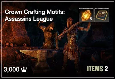 Crown Crafting Motifs: Assassins League