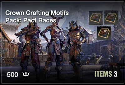 Crown Crafting Motifs Pack: Pact Races