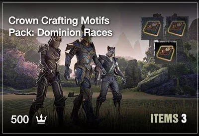 Crown Crafting Motifs Pack: Dominion Races