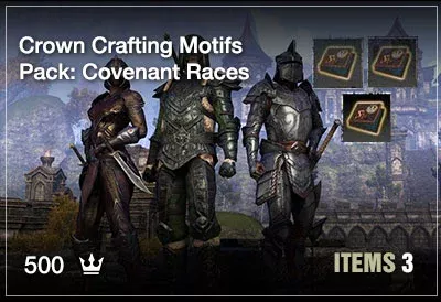 Crown Crafting Motifs Pack: Covenant Races