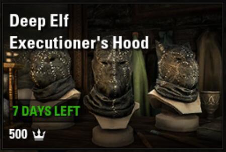 Deep Elf Executioner's Hood