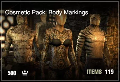 Cosmetic Pack: Body Markings