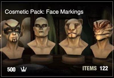 Cosmetic Pack: Face Markings