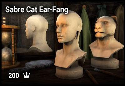 Sabre Cat Ear-Fang