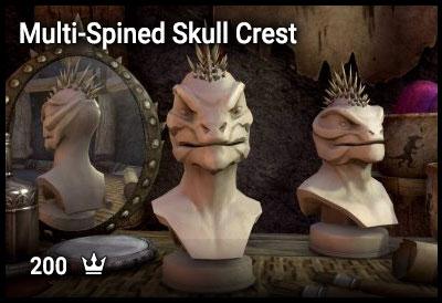 Multi-Spined Skull Crest