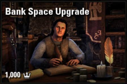 Bank Space Upgrade