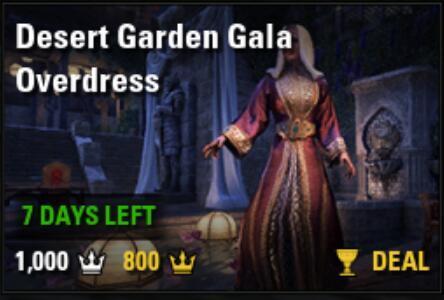 Desert Garden Gala Overdress