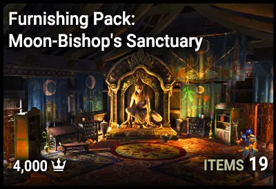 Furnishing Pack: Moon-Bishop's Sanctuary