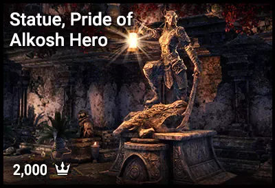 Statue, Pride of Alkosh Hero