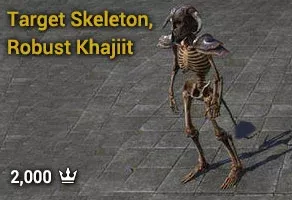 Target Skeleton, Robust Khajiit