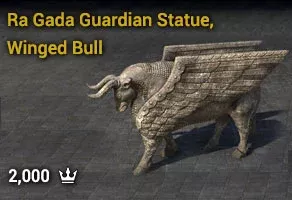 Ra Gada Guardian Statue, Winged Bull