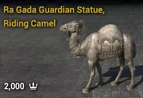 Ra Gada Guardian Statue, Riding Camel