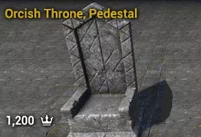 Orcish Throne, Pedestal