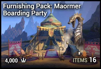 Furnishing Pack: Maormer Boarding Party- ItemD2R