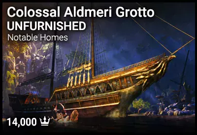 Colossal Aldmeri Grotto - UNFURNISHED