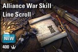 Alliance War Skill Line Scroll