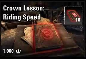 Crown Lesson: Riding Speed
