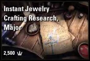 Instant Jewelry Crafting Research, Major