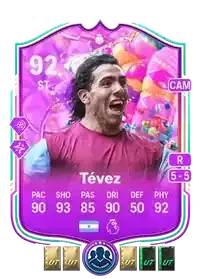 SBC Carlos Tévez +5 Packs 370500 FC 25 Coins