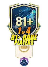 81+ 1 of 4 Player Pick
