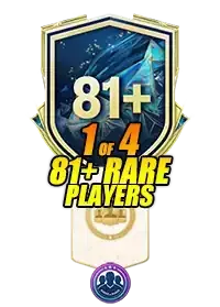 81+ 1 of 4 Player Pick 2600 FC 25 Coins