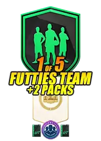 1 of 5 FUTTIES Team 1-3 Player Pick