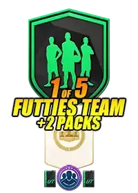1 of 5 FUTTIES Team 1-4 Player Pick
