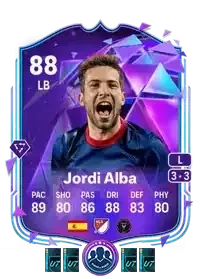 SBC Jordi Alba +4 Packs