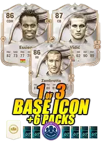 Base Icon Matchday Pick(Essien Vidić Zambrotta)