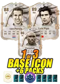 Base Icon Matchday Pick(Van Persie Campbell Figo)