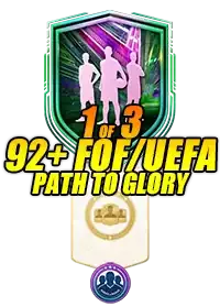1 of 3 92+ UEFA Winners & FOF PTG Player Pick
