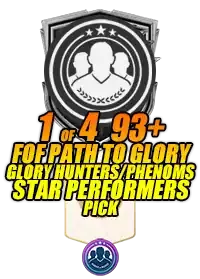 1 of 4 93+ FOF PTG, GH, Phenoms and Star Performers Player Pick