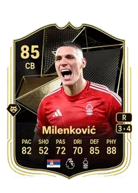 Nikola Milenkovic 16222 FC 25 Coins