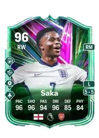 Bukayo Saka 5974 FC 26 Coins