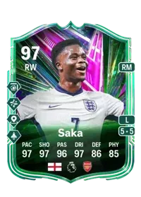 Bukayo Saka 5974 FC 26 Coins